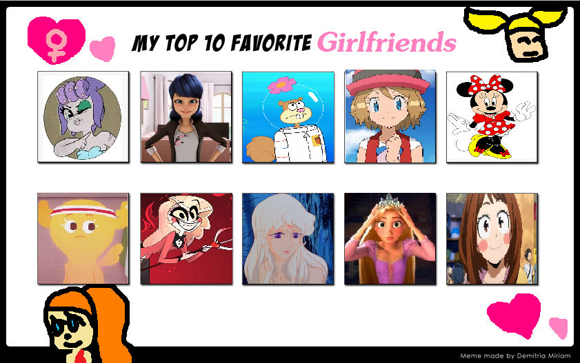 My Own Favorite Girlfriends Characters By Luizhenriquepeixotov On My Own Favorite Girlfriends Characters By Luizhenriquepeixotov On