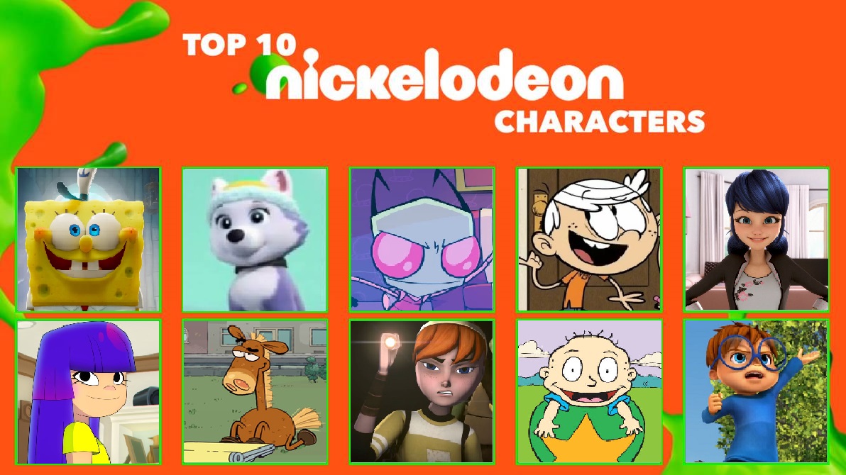 My Own Favorite Nickelodeon Characters by luizhenriquepeixotov on DeviantArt
