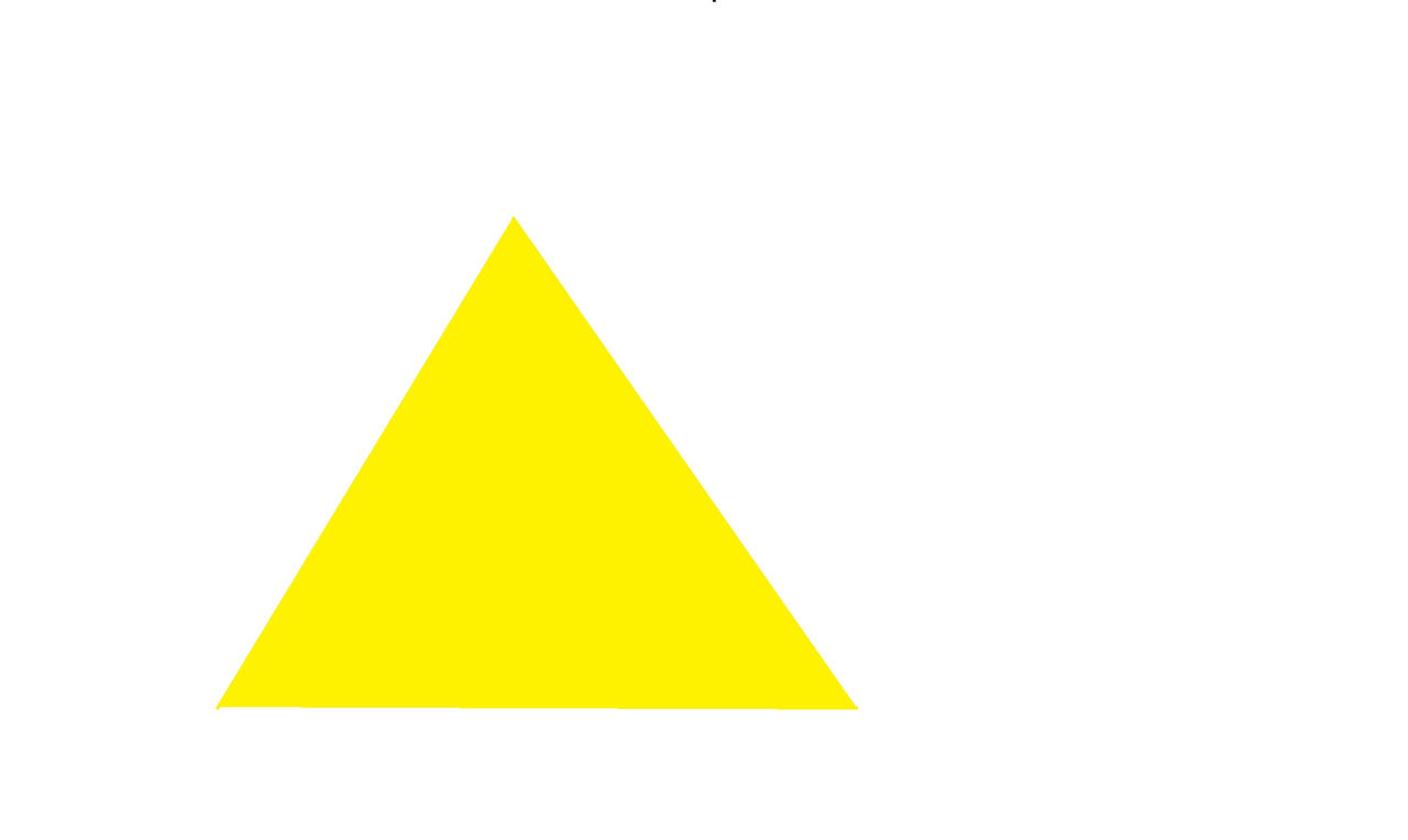 Triv Yellow Triangle Yellow by luizhenriquepeixotov on DeviantArt