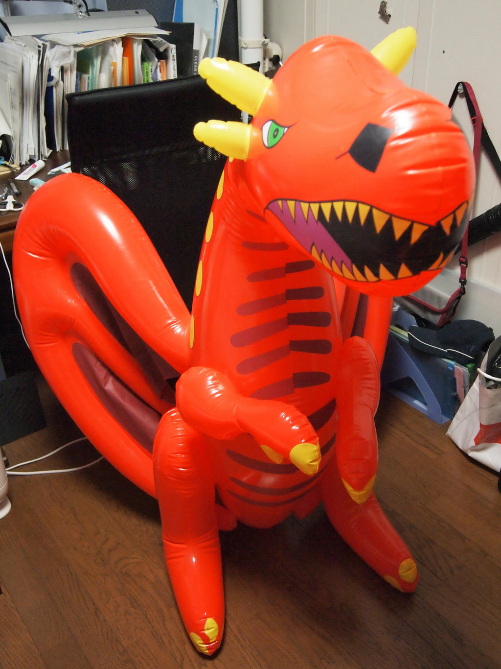 Inflatable Dragon by SpacetimePSD on DeviantArt