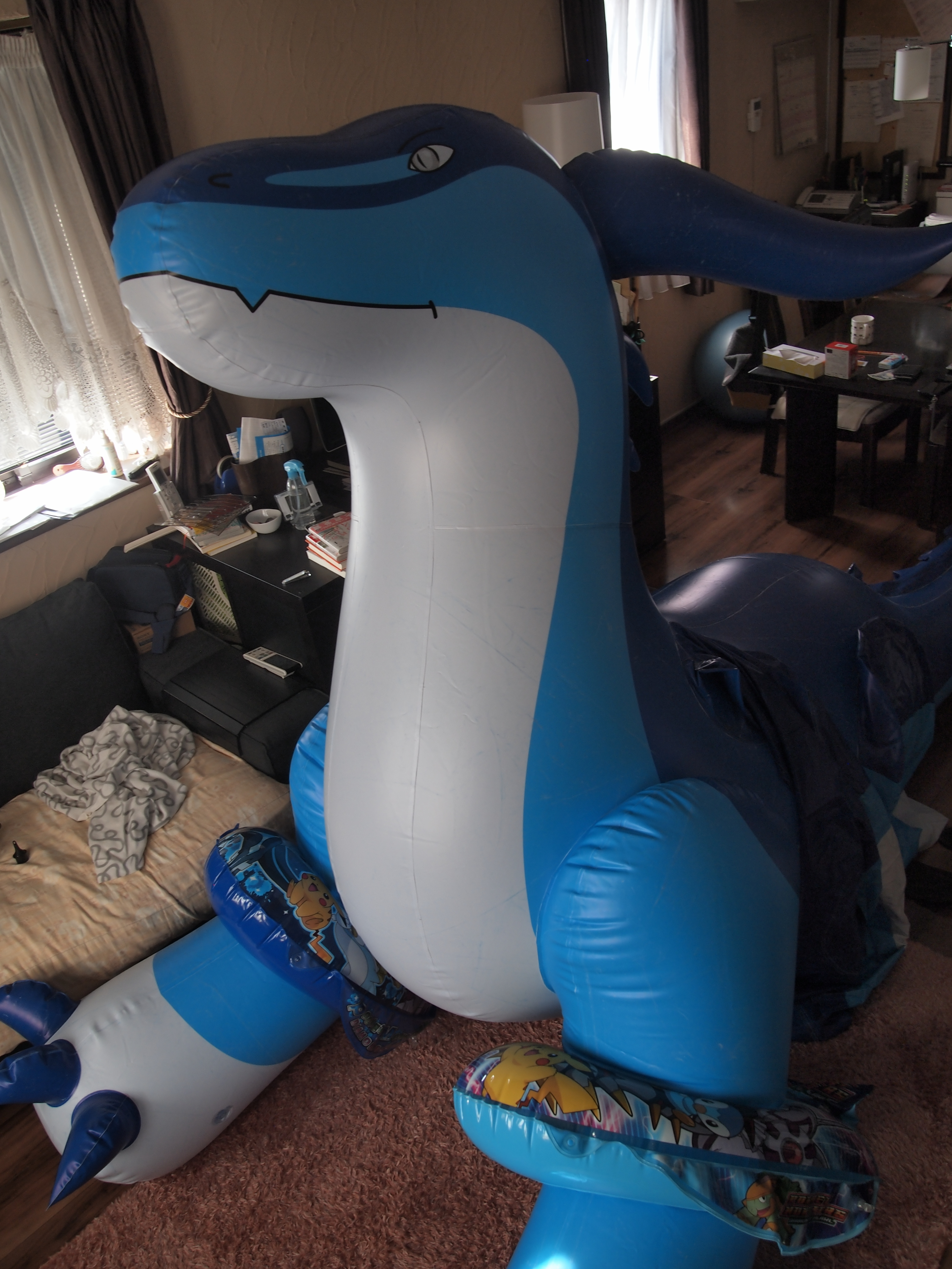 Inflatable Blue Zenith Dragon