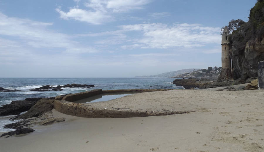 Free Unrestricted Stock Beach Castle by tursiart