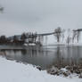 Late snow in Hungary