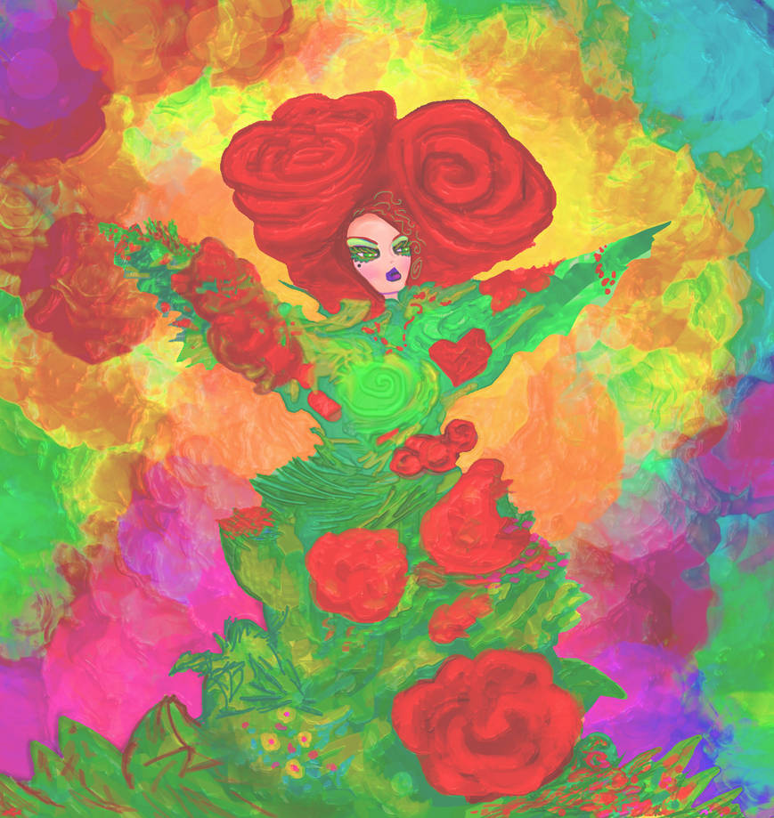Flower of the Universe by paradeorange on DeviantArt