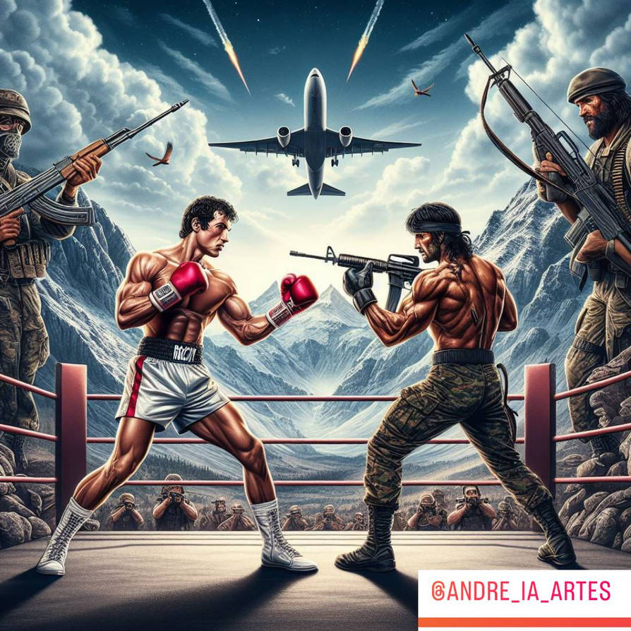 Rocky vs Rambo collection 4 of 5 by andre-snicket on DeviantArt