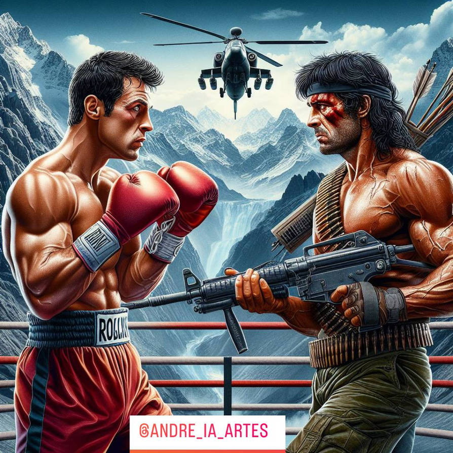 Rocky vs Rambo collection 5 of 5 by andre-snicket on DeviantArt