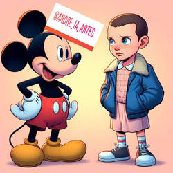 Mickey in stranger things world collection 8 of 8 