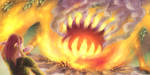 Fiery Maw by CallunaDraconis