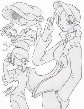 Numbuh 5 All styles XD