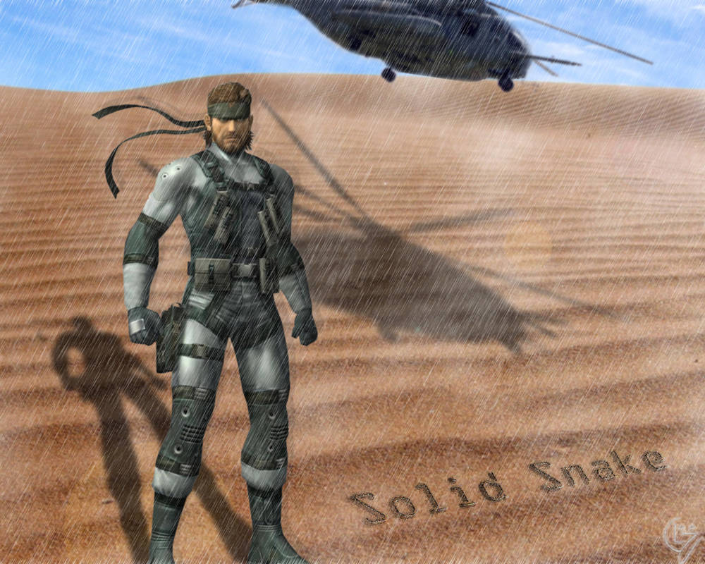 Solid Slake Solid Snake - Metal Gear by lg-x on DeviantArt