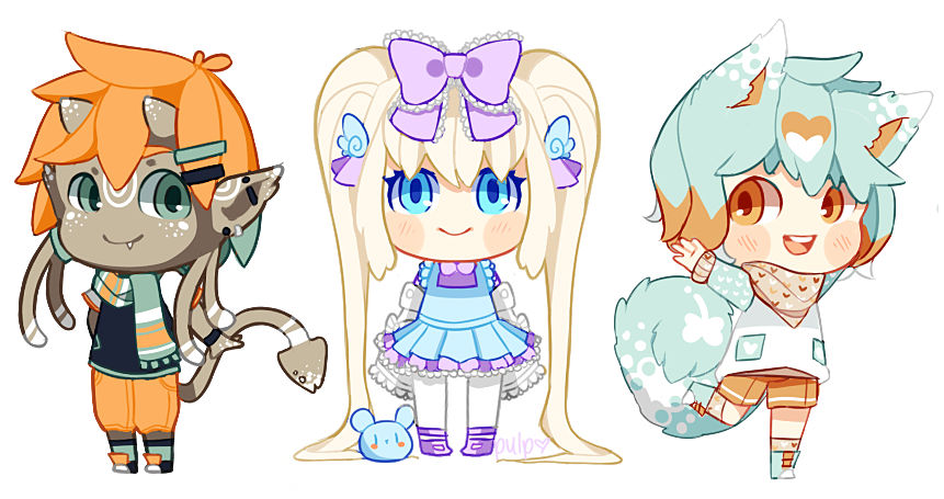Mini Chibis by CharmChi on DeviantArt