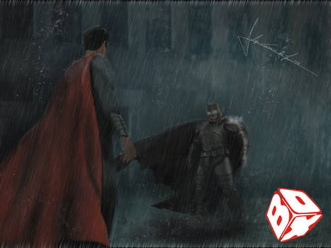 Batman vs Superman Dawn of Justice - Paiting