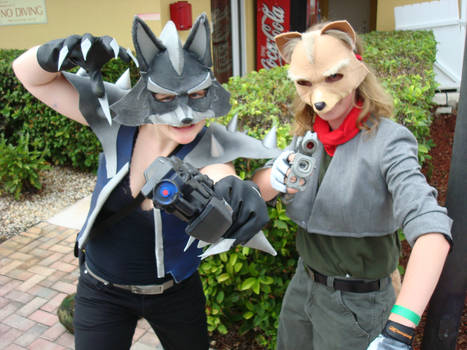 Wolf and Star Fox