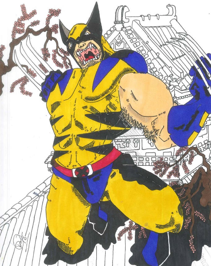 Wolverine in Japan. by Vaughn787 on DeviantArt