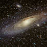 M31 with stars