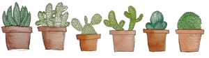 F2U | Cactus Plant Divider by UmieArt F2U | Cactus Plant Divider by UmieArt
