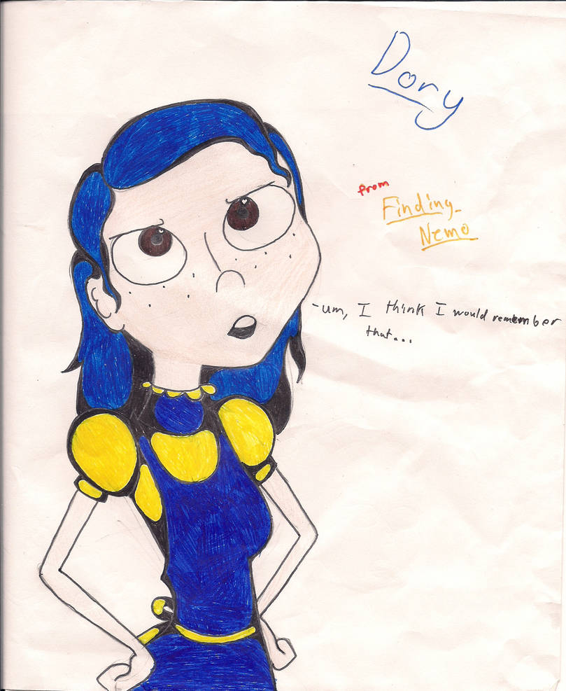 Finding Nemo Human Deviantart Finding Nemo: Dory the Human by MissyMeghan3 on DeviantArt