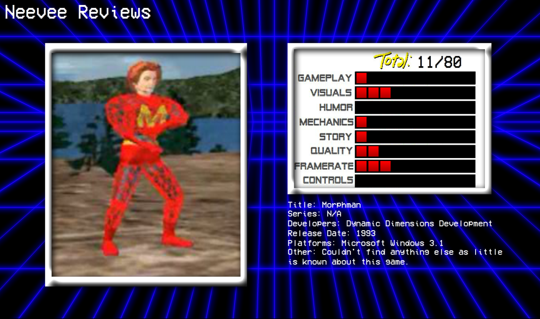 Neevee Reviews: Morphman by OMGitsANeevee on DeviantArt