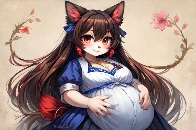 Furry Big Belly Waifu by PoWERnextArt on DeviantArt