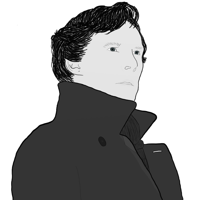 Benedict Cumberbatch as Sherlock Holmes