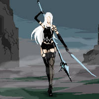 A2 pixeleted