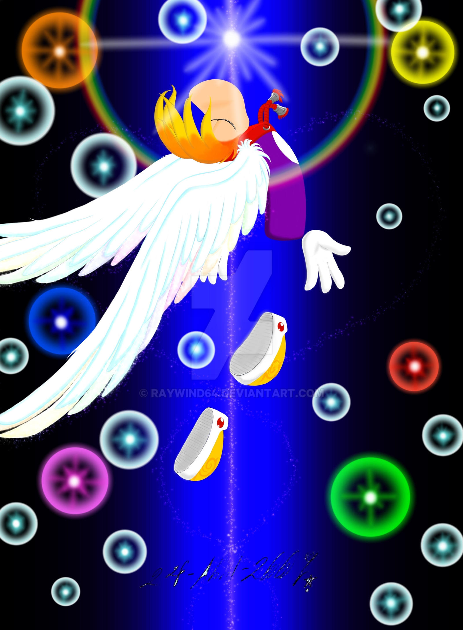 Rayman Raywind R6-Rayman Angel by RayWind64 on DeviantArt
