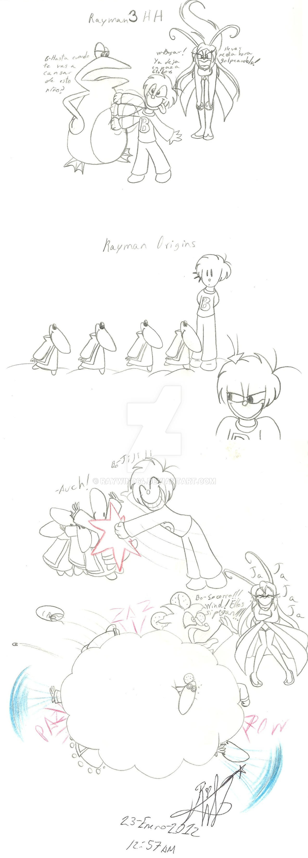 Rayman Raywind Bogar in Rayman3 and RO by RayWind64 on DeviantArt