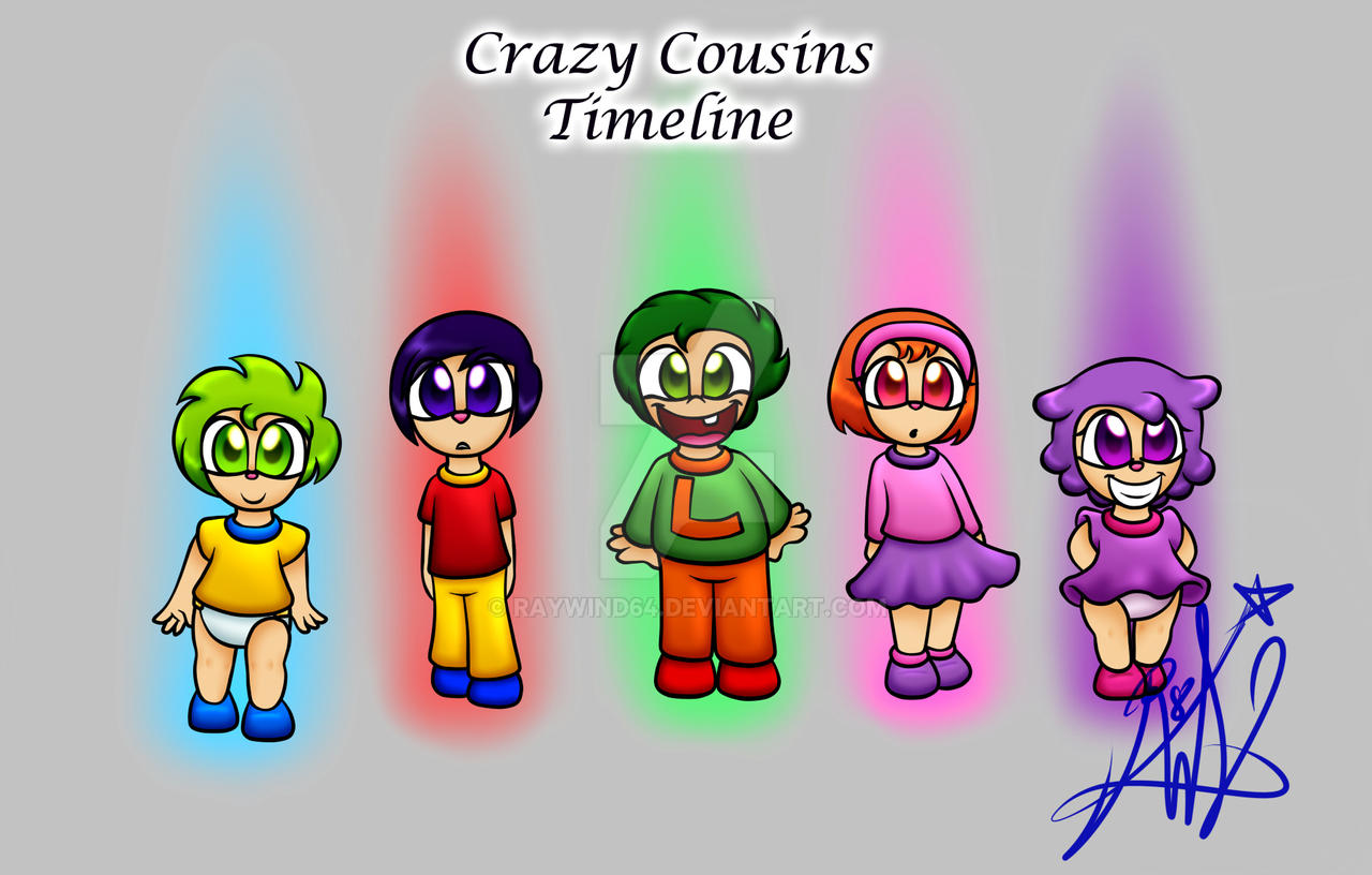 Crazy Cousins Season1 Timeline By Raywind64 On Deviantart Crazy Cousins Season1 Timeline By Raywind64 On Deviantart