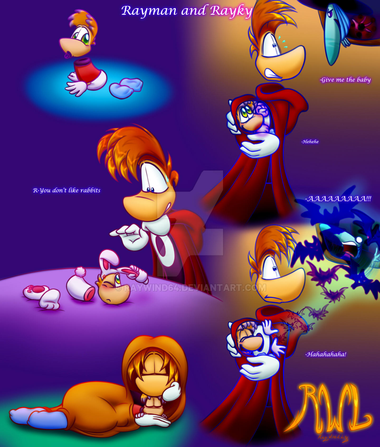 Rayman Vs Rwby Rayman and Rayky by RayWind64 on DeviantArt