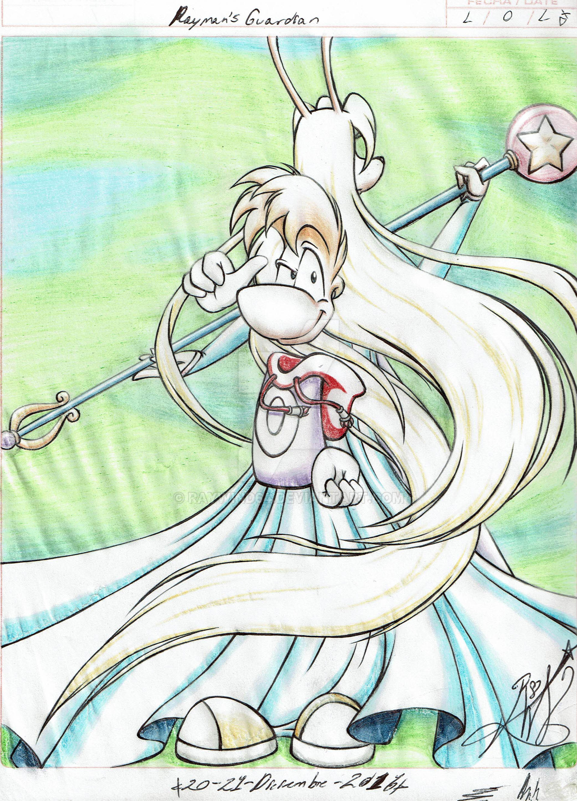 Rayman Raywind Rayman's Guardian by RayWind64 on DeviantArt