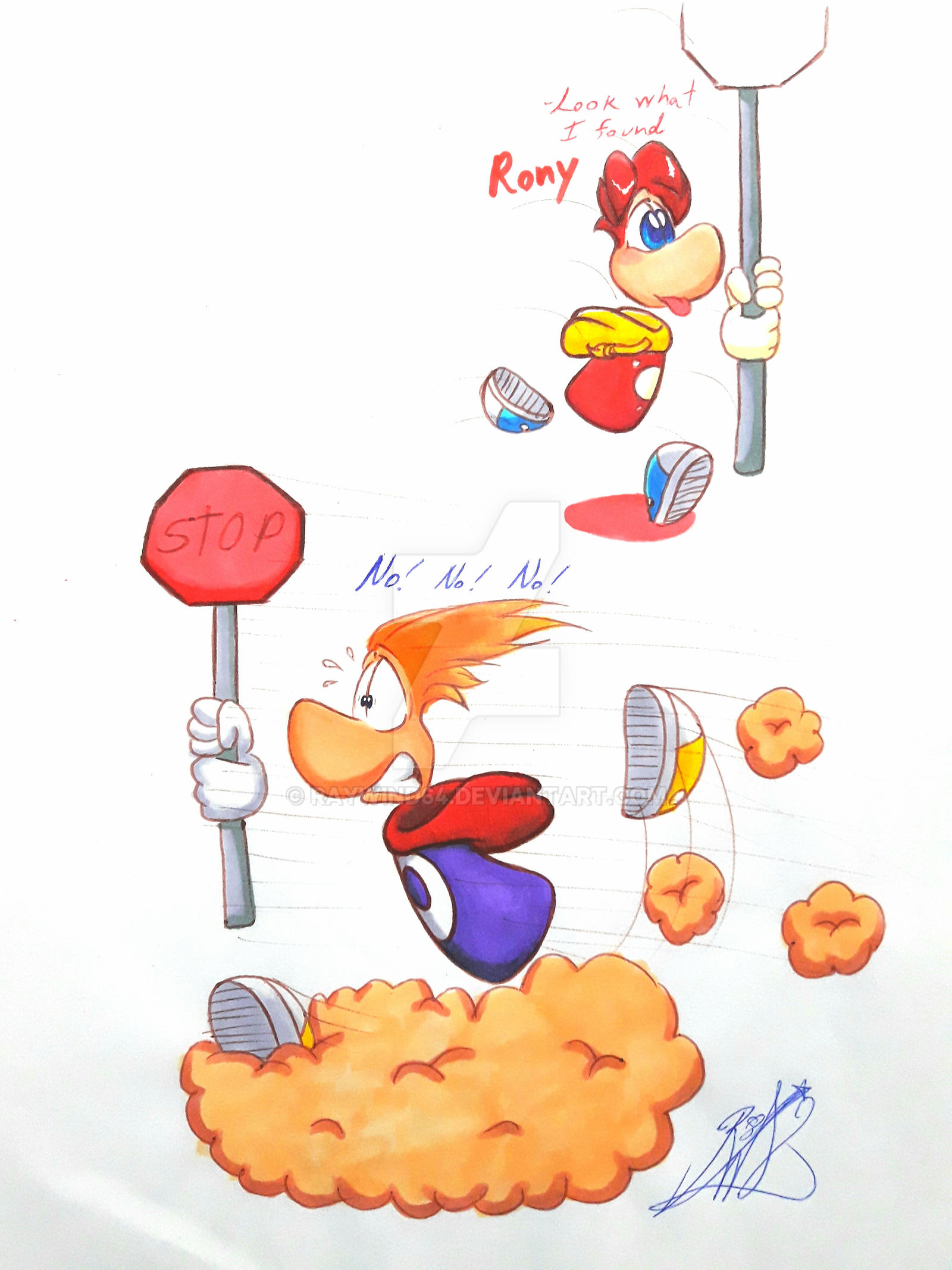 Rider Rony Rony the red child by RayWind64 on DeviantArt