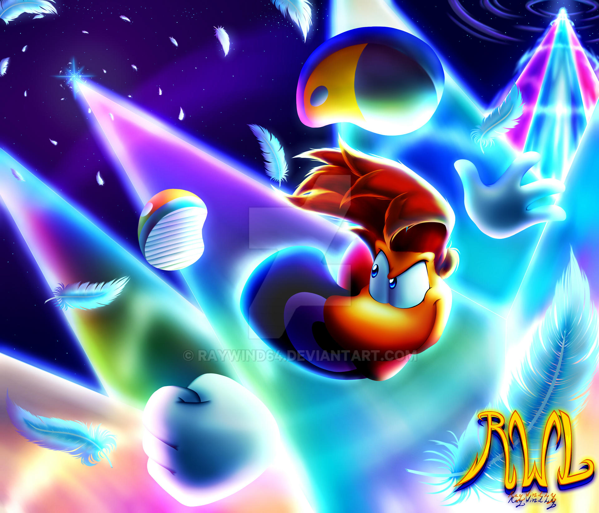 Rayman Raywind Rayman W Leristal Sactuary by RayWind64 on DeviantArt