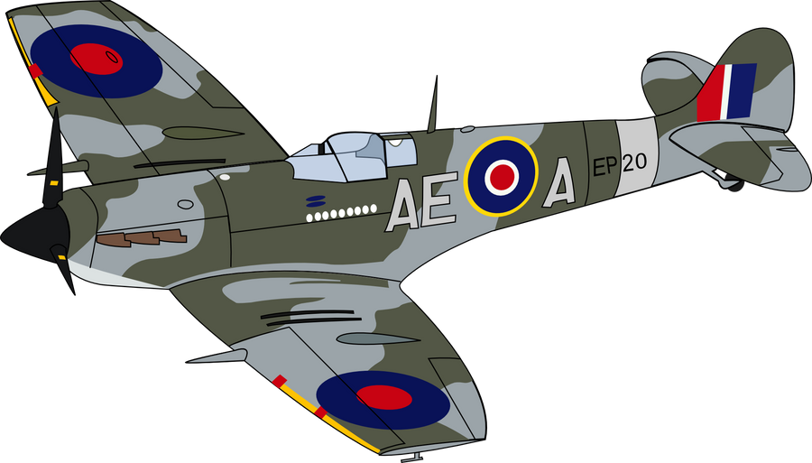 spitfire MK5 vector by a01421 on DeviantArt