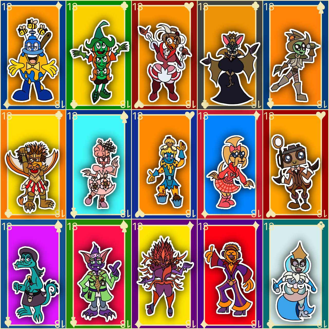 Sticky Sticker Deviantart Masked Stickers Season 13 by DubkijAF on DeviantArt