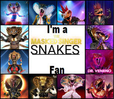 I'm a Masked singer Snakes Fan