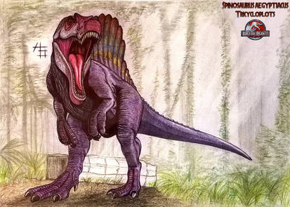 Spinosaurus aegyptiacus - Tricycloplots / JPIII