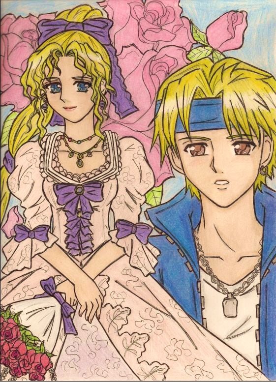 Ff6 Celes X Locke By Dagga19 By Dagga19 On Deviantart