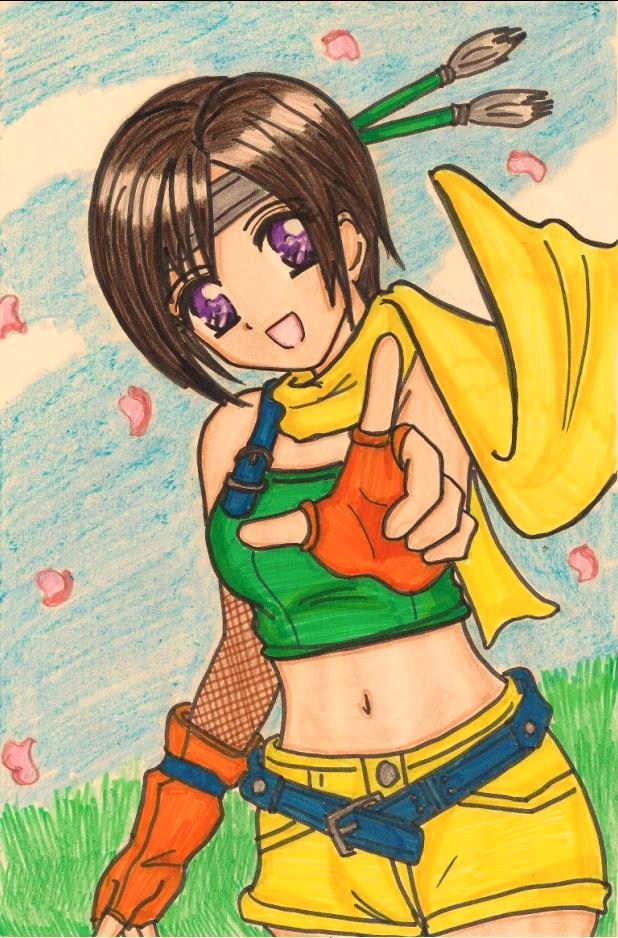 Yuffie Kingdom Hearts version by dagga19