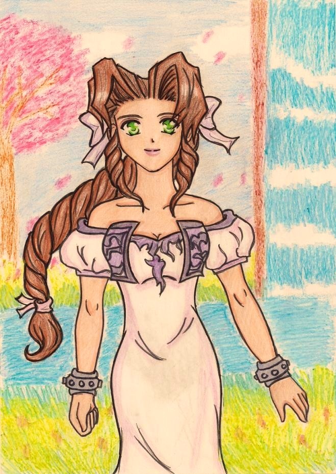 Aerith Dissidia Duodecim version by dagga19