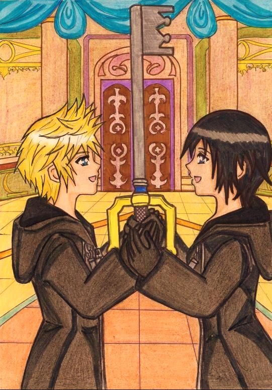 Roxas x Xion : We did it!