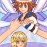 Sora x Namine: Promise by d19