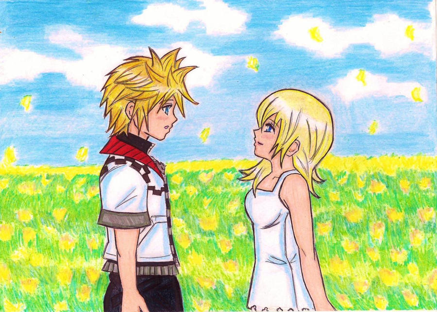 Namine Roxas Roxas and Namine by Dagga19 on DeviantArt
