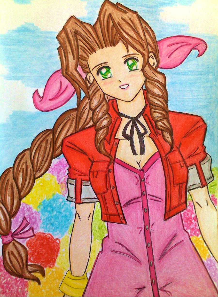 Lovely Aerith by dagga19