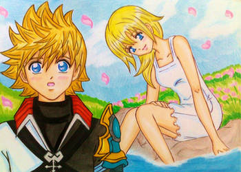 Ventus x Namine by dagga19 by Dagga19