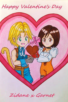 Zidane x Garnet: Happy Valentine's day