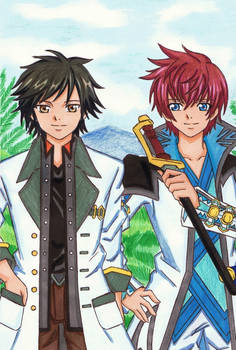 Tales of Crossover: Asbel Lhant and Jude Mathis