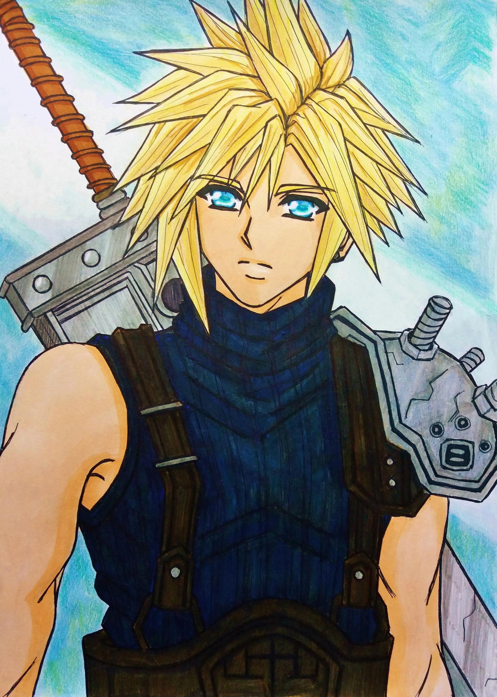 FF7 Remake Cloud Strife by dagga19 on DeviantArt FF7 Remake Cloud Strife by dagga19 on DeviantArt