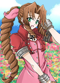 Collab +HistoryFreak91: Aerith Gainsborough anime