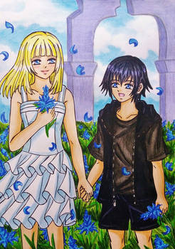 Noctis x Luna: Childhood in Tenebrae