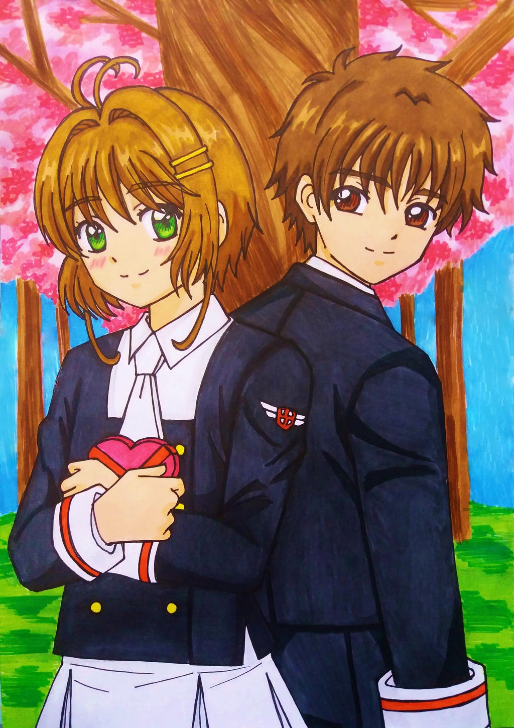 Card Captor Sakura- Clear Card: Sakura x Syaoran by Dagga19 on DeviantArt